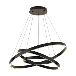 MAYTONI Lampa wisząca Rim 115W LED 6100lm 3000K 85 CRI  MOD058PL-L100B3K