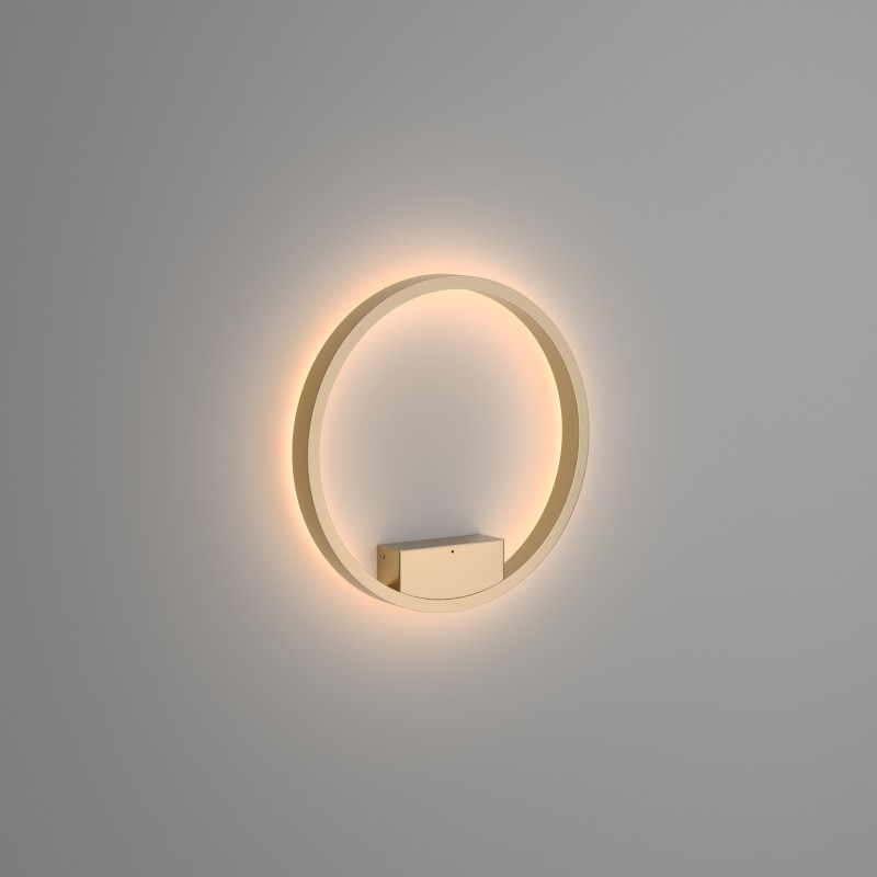 MAYTONI Lampa ścienna (kinkiet) Rim 25W LED 1200lm 3000K 85 CRI  MOD058WL-L25BS3K