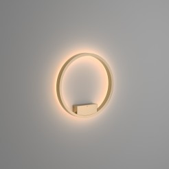 MAYTONI Lampa ścienna (kinkiet) Rim 25W LED 1200lm 3000K 85 CRI  MOD058WL-L25BS3K