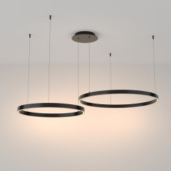 MAYTONI Lampa wisząca Rim 88W LED 5200lm 3000K 85 CRI  MOD058PL-L74B3K