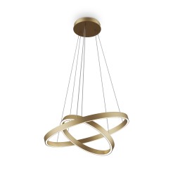 MAYTONI Lampa wisząca Rim 61W LED 3500lm 3000K 85 CRI  MOD058PL-L55BS3K