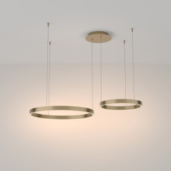 MAYTONI Lampa wisząca Rim 61W LED 3500lm 3000K 85 CRI  MOD058PL-L55BS3K