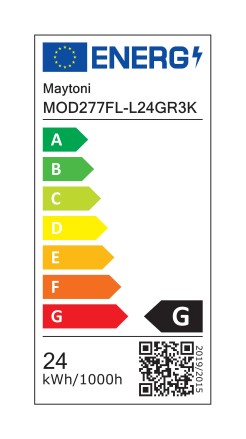 MAYTONI Lampa podłogowa Solid 24W LED 2350lm 3000K 80 CRI  MOD277FL-L24GR3K