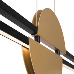 MAYTONI Lampa wisząca Skyline 26W LED 800lm 4000K 80 CRI  MOD179PL-L26BS4K