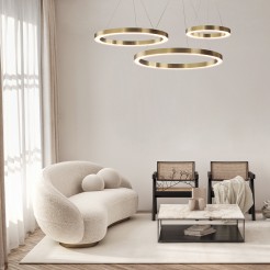 MAYTONI Lampa wisząca Saturno 60W LED 4200lm 4000K 80 CRI  MOD415PL-L60BS4K