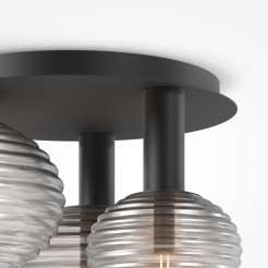 MAYTONI Lampa sufitowa Reels 40W E14 MOD268CL-03B