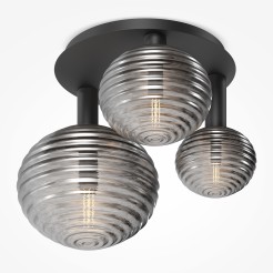 MAYTONI Lampa sufitowa Reels 40W E14 MOD268CL-03B