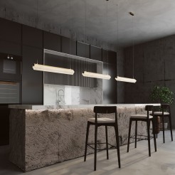 MAYTONI Lampa wisząca Petra 35W LED 2400lm 3000K 80 CRI  MOD250PL-L36BS3K