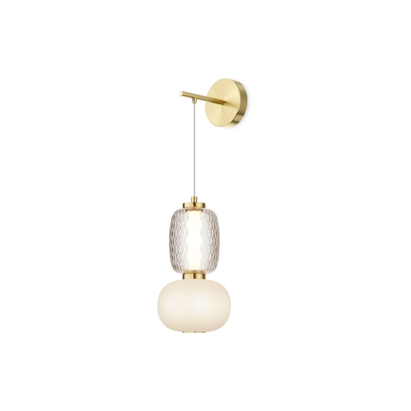 MAYTONI Lampa ścienna (kinkiet) Pattern 18W LED 2500lm 3000K 80 CRI  MOD267WL-L18G3K