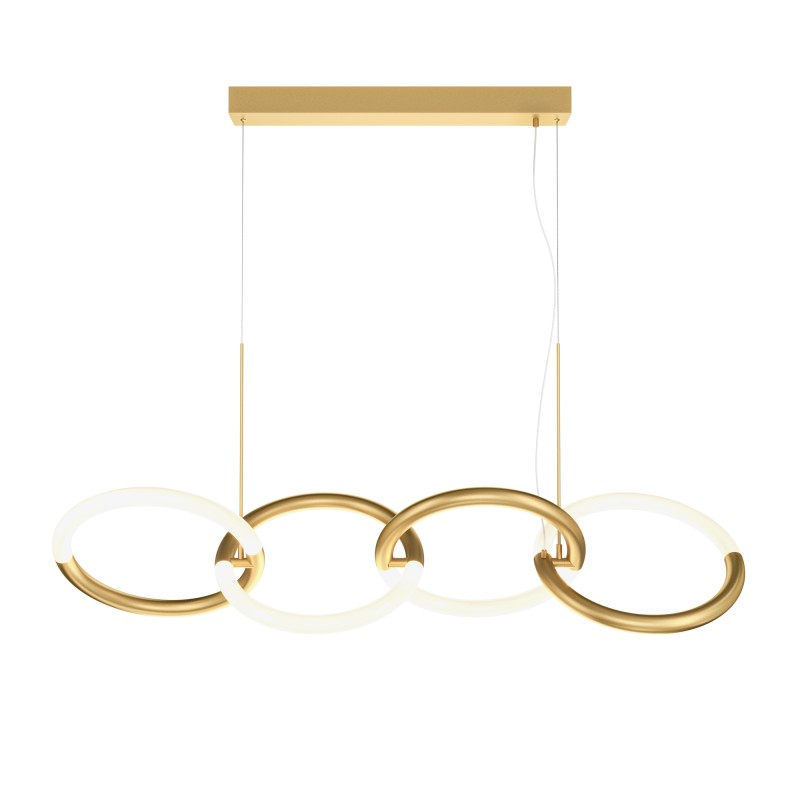 MAYTONI Lampa wisząca Node 40W LED 2600lm 3000K 90 CRI  MOD165PL-L40G3K