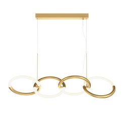 MAYTONI Lampa wisząca Node 40W LED 2600lm 3000K 90 CRI  MOD165PL-L40G3K