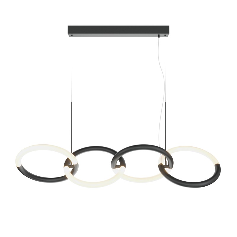 MAYTONI Lampa wisząca Node 40W LED 2600lm 3000K 90 CRI  MOD165PL-L40B3K
