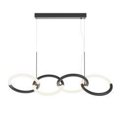 MAYTONI Lampa wisząca Node 40W LED 2600lm 3000K 90 CRI  MOD165PL-L40B3K