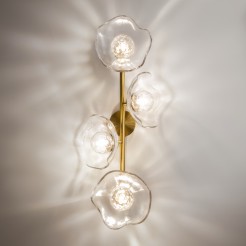 MAYTONI Lampa ścienna (kinkiet) Miracle 28W G9 MOD207WL-04BS