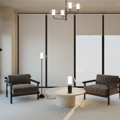 MAYTONI Lampa podłogowa Memory 40W E14 MOD177FL-01B