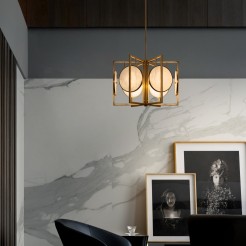 MAYTONI Lampa wisząca Marmo 40W E14 MOD099PL-06G