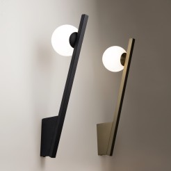 MAYTONI Lampa ścienna (kinkiet) Kazimir 40W G9 MOD175WL-01B