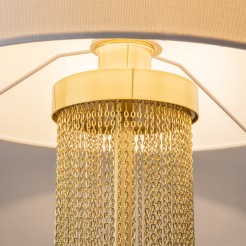 MAYTONI Lampa stołowa Impressive 40W E27 MOD151TL-01G