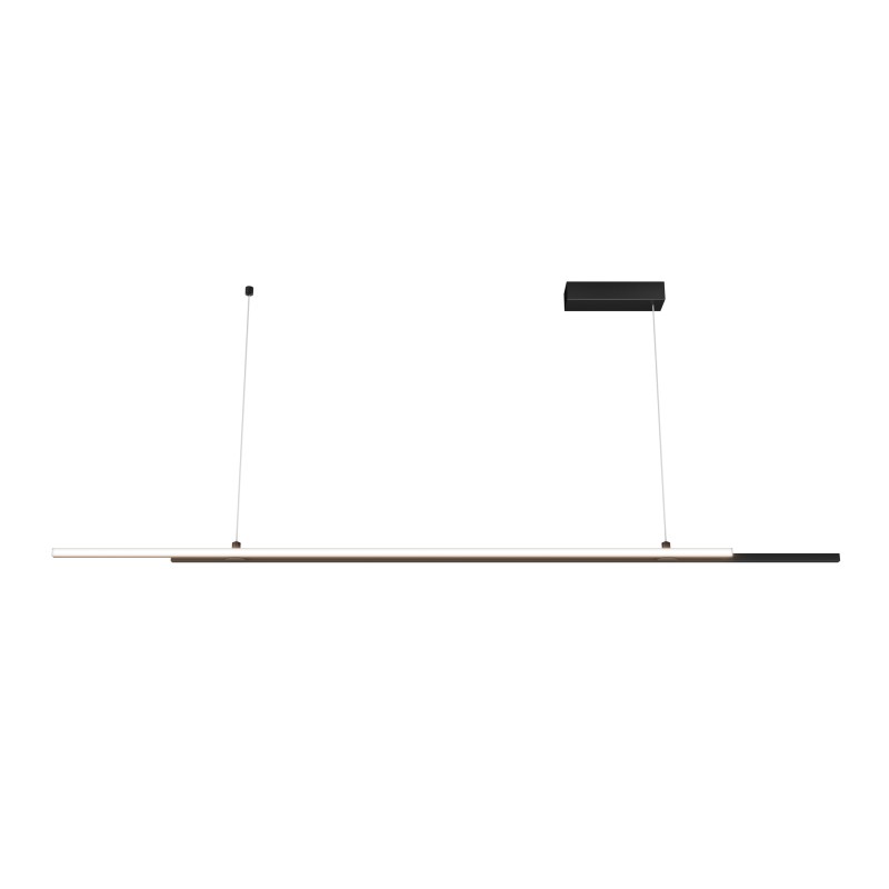 MAYTONI Lampa wisząca Halo 48W LED 2200lm 4000K 80 CRI  MOD005PL-L36BK