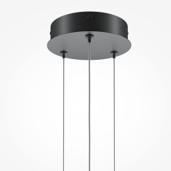 MAYTONI Lampa wisząca Halo 40W LED 1500lm 3000-4000K 80 CRI  MOD247PL-L49BK