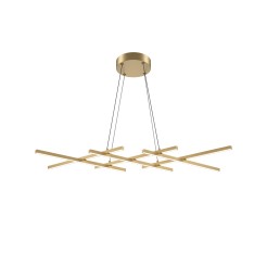 MAYTONI Lampa wisząca Halo 40W LED 1400lm 2600-3500K 80 CRI  MOD244PL-L50BSK