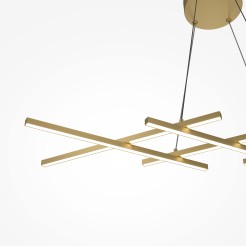 MAYTONI Lampa wisząca Halo 40W LED 1400lm 2600-3500K 80 CRI  MOD244PL-L50BSK