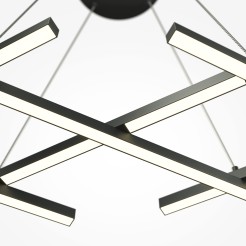 MAYTONI Lampa wisząca Halo 40W LED 800lm 3000-4000K 80 CRI  MOD244PL-L50BK