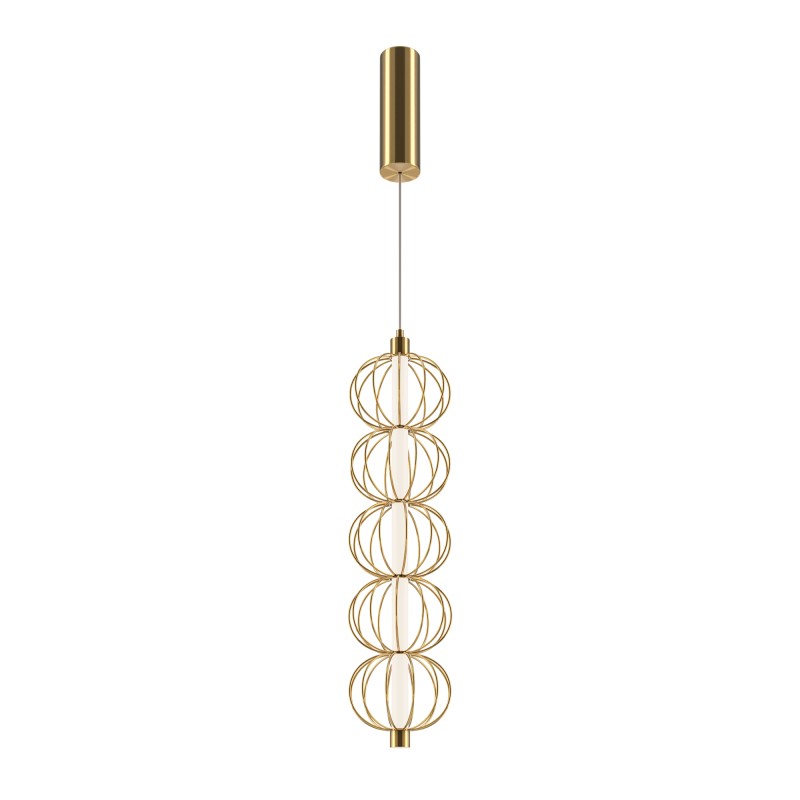 MAYTONI Lampa wisząca Golden Cage 17W LED 1050lm 3000K 80 CRI  MOD216PL-L10G3K