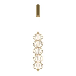 MAYTONI Lampa wisząca Golden Cage 17W LED 1050lm 3000K 80 CRI  MOD216PL-L10G3K