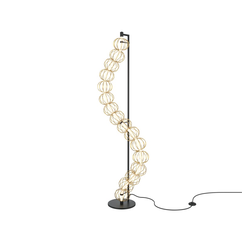 MAYTONI Lampa podłogowa Golden Cage 48W LED 3000lm 3000K 80 CRI  MOD216FL-L38G3K