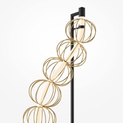 MAYTONI Lampa podłogowa Golden Cage 48W LED 3000lm 3000K 80 CRI  MOD216FL-L38G3K