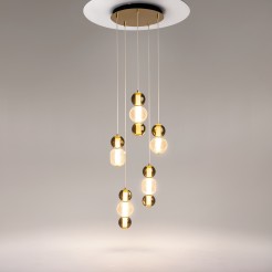 MAYTONI Lampa wisząca Drop 80W LED 9300lm 3000K 80 CRI  MOD273PL-L80G3K