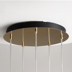 MAYTONI Lampa wisząca Drop 80W LED 9300lm 3000K 80 CRI  MOD273PL-L80G3K
