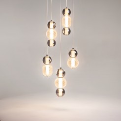 MAYTONI Lampa wisząca Drop 80W LED 9300lm 3000K 80 CRI  MOD273PL-L80CH3K