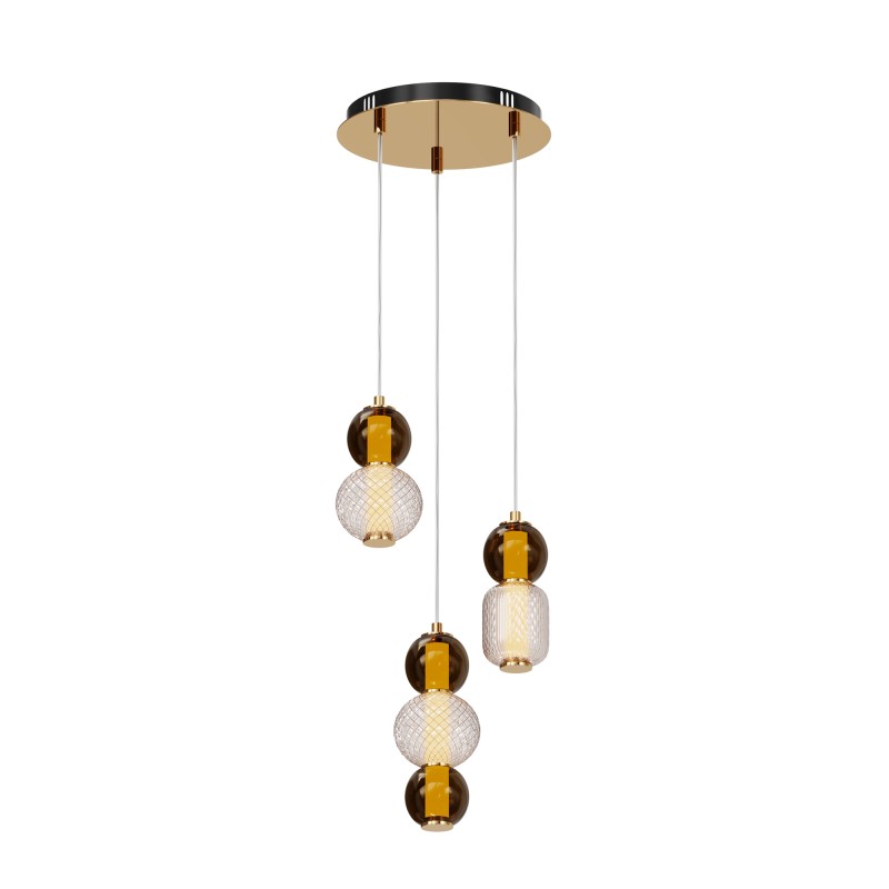 MAYTONI Lampa wisząca Drop 33W LED 4000lm 3000K 80 CRI  MOD273PL-L33G3K