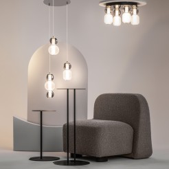 MAYTONI Lampa wisząca Drop 33W LED 4000lm 3000K 80 CRI  MOD273PL-L33CH3K