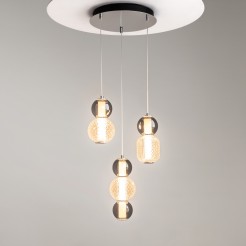 MAYTONI Lampa wisząca Drop 33W LED 4000lm 3000K 80 CRI  MOD273PL-L33CH3K