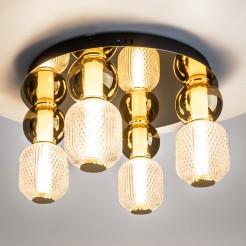 MAYTONI Lampa sufitowa Drop 60W LED 7000lm 3000K 80 CRI  MOD273CL-L60G3K