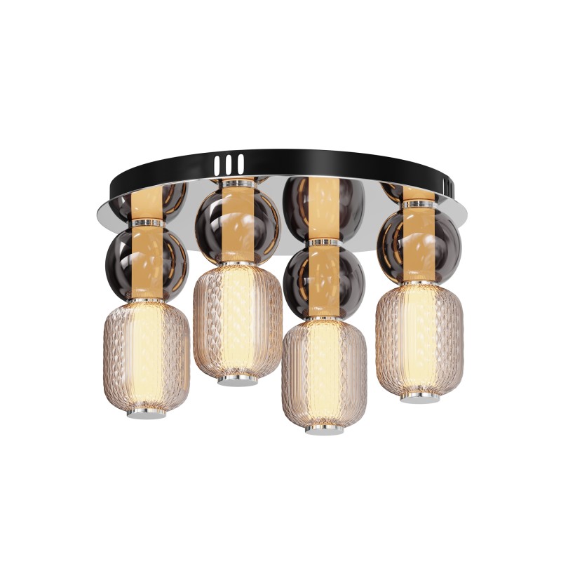 MAYTONI Lampa sufitowa Drop 60W LED 7000lm 3000K 80 CRI  MOD273CL-L60CH3K