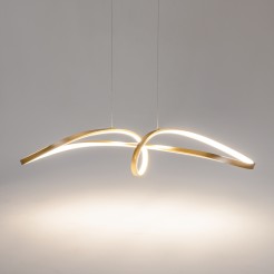 MAYTONI Lampa wisząca Curve 42W LED 2800lm 4000K 85 CRI  MOD156PL-L52G4K