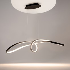 MAYTONI Lampa wisząca Curve 42W LED 2800lm 4000K 85 CRI  MOD156PL-L52B4K