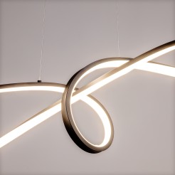MAYTONI Lampa wisząca Curve 42W LED 2800lm 4000K 85 CRI  MOD156PL-L52B4K
