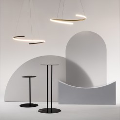 MAYTONI Lampa wisząca Curve 31W LED 2100lm 2600-3500K 80 CRI  MOD242PL-L33BSK
