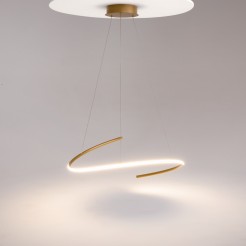 MAYTONI Lampa wisząca Curve 31W LED 2100lm 2600-3500K 80 CRI  MOD242PL-L33BSK