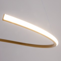 MAYTONI Lampa wisząca Curve 31W LED 2100lm 2600-3500K 80 CRI  MOD242PL-L33BSK