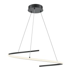 MAYTONI Lampa wisząca Curve 31W LED 1600lm 3000-4000K 80 CRI  MOD242PL-L33BK