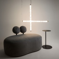 MAYTONI Lampa wisząca Cosmo 39W LED 4800lm 3000K 80 CRI  MOD210PL-L39BS3K