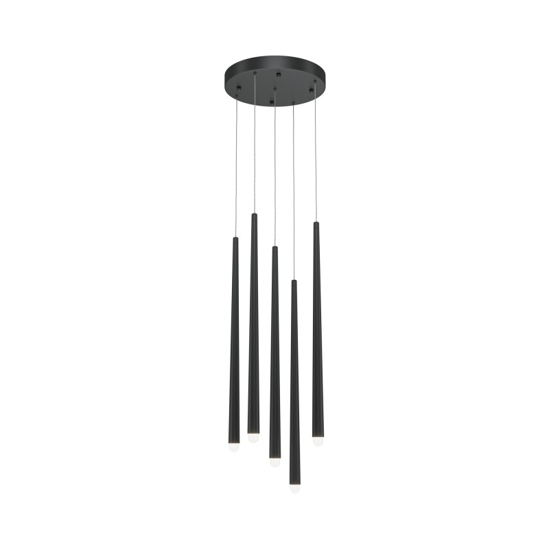 MAYTONI Lampa wisząca Cascade 31W LED 2400lm 3000-4000K 80 CRI  MOD132PL-L30BK