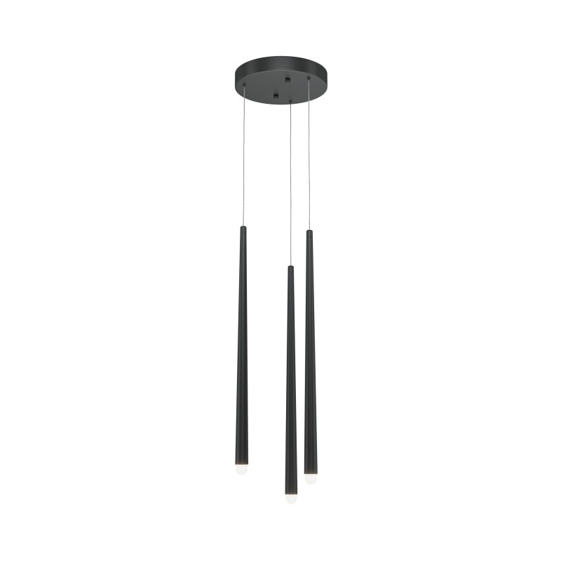 MAYTONI Lampa wisząca Cascade 19W LED 1400lm 3000-4000K 80 CRI  MOD132PL-L18BK