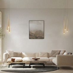MAYTONI Lampa wisząca Cascade 19W LED 1400lm 3000-4000K 80 CRI  MOD132PL-L18BK